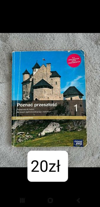 Książka poznać przeszłość 1kl liceum technikum
