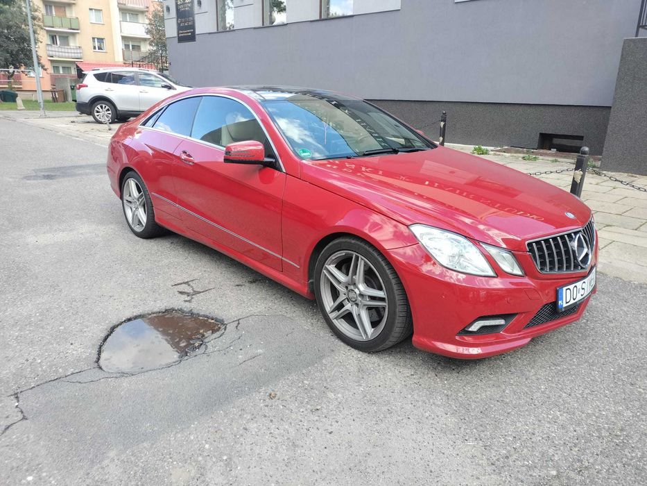 Mercedes benz cupe.5,5 v8.mozliwa zamiana