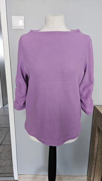 Sweter, marszczony rękaw