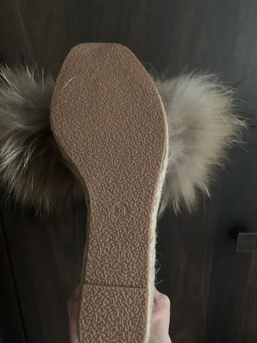 Sandały z jenotem espadryle na koturnie