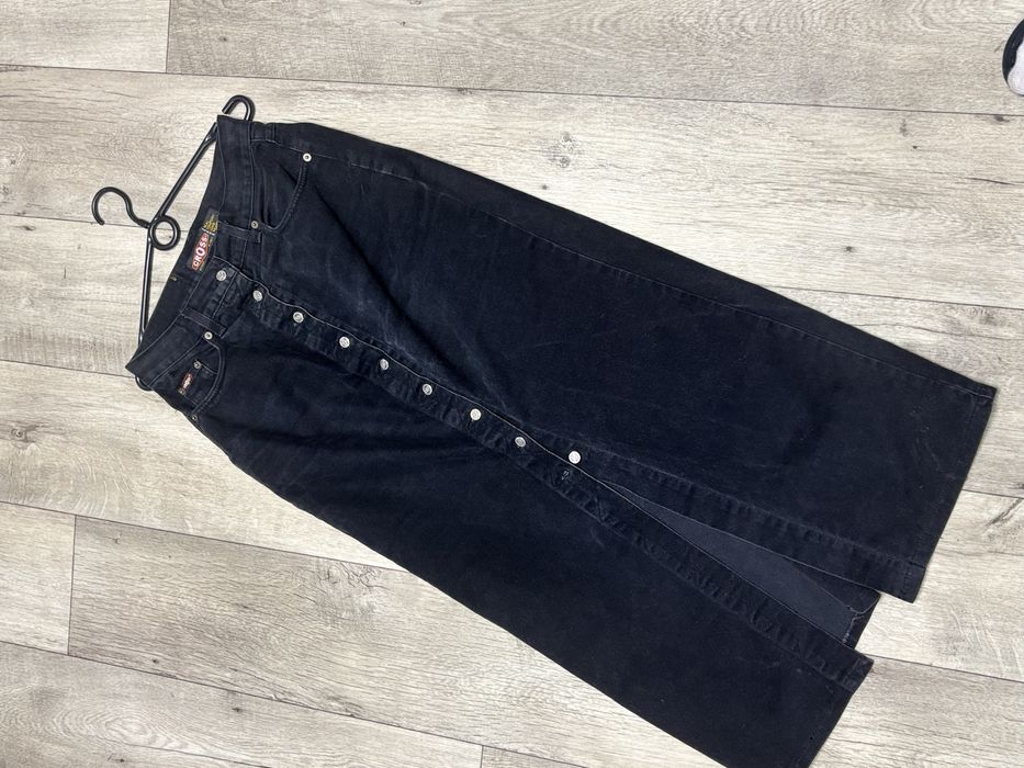 Джинсова юбка  брендова cross максі