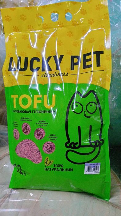 Соєвий наповнювач Lucky Pet 12 літрів