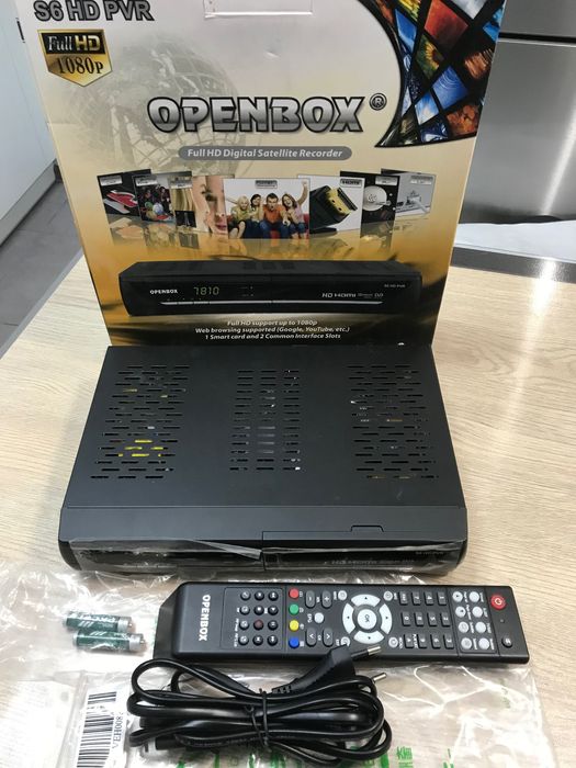 Ресівер ціфровий OPENBOX S6 HD PVR