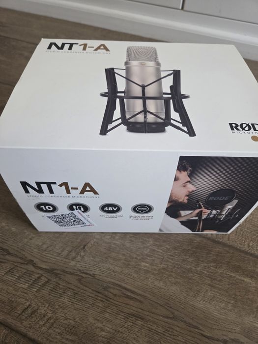 Mikrofon pojemnościowy instrumentalny Rode NT1-A Kit