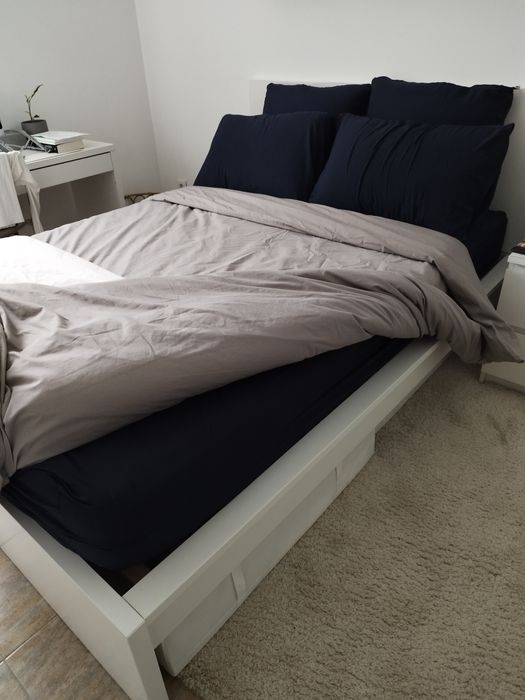 Cama gama Malm + Colchão