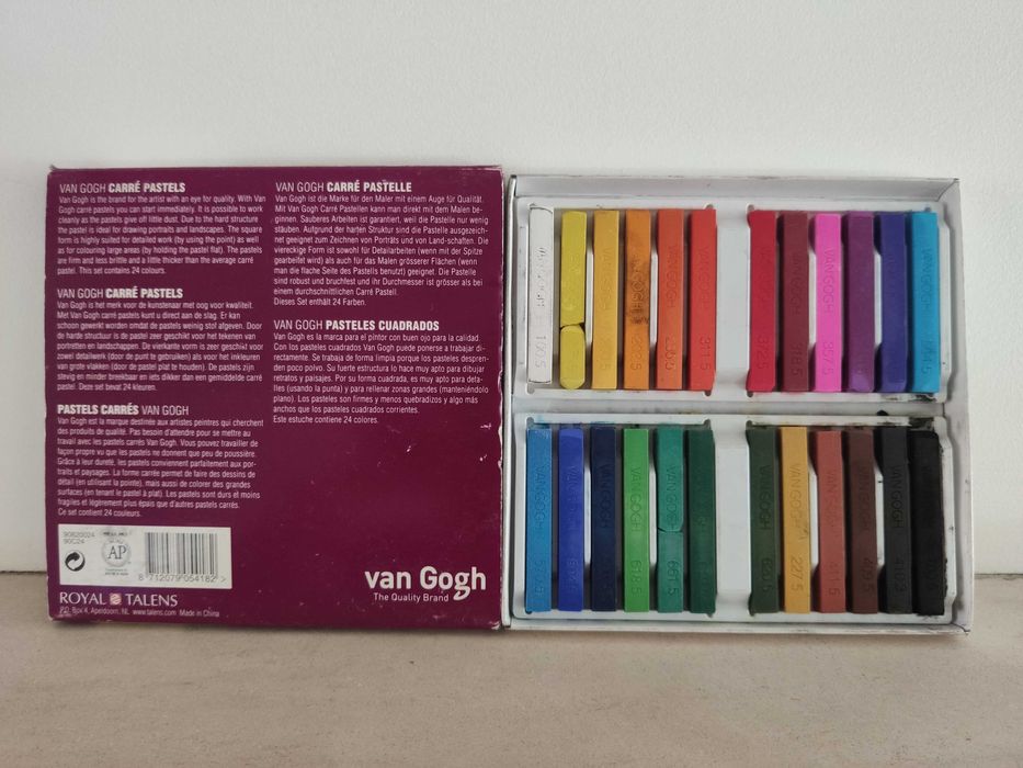 Pastéis Secos e Pastéis de Óleo Van Gogh