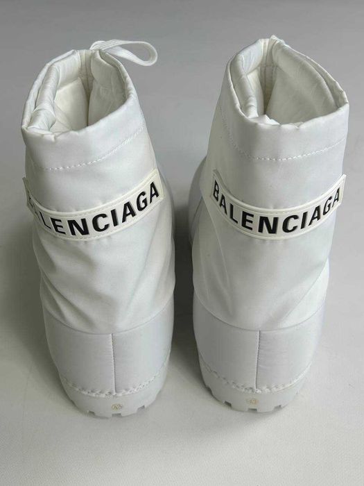 BALENCIAGA Alaska Ski Boots White ботинки буты белые чоботи білі 43 44