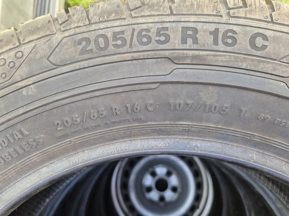 205x65x16 c  continental contivancontact 200 demo nowe  9mm