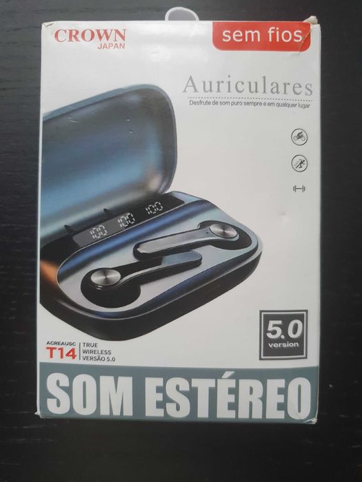 Auriculares Crown Japan T14 Bluetooth