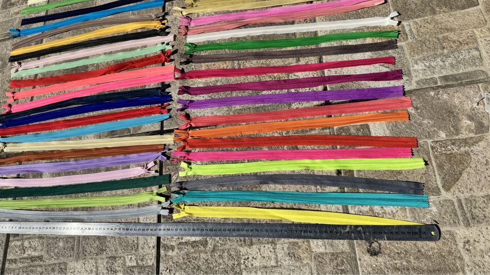 Змейки / опт / потайные 50 см. От 20 шт. Разными или на выбор.