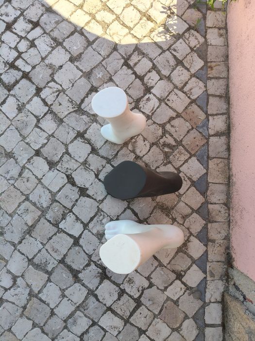 Moldes de pés (manequim)