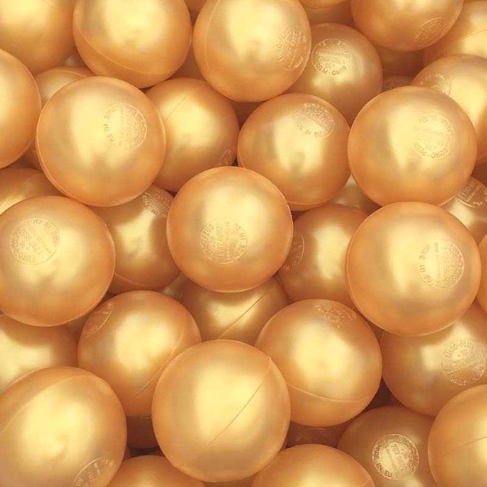 Bolas para piscina de bolas Gold 75mm