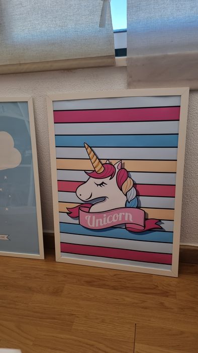 Quadros decoração quarto criança