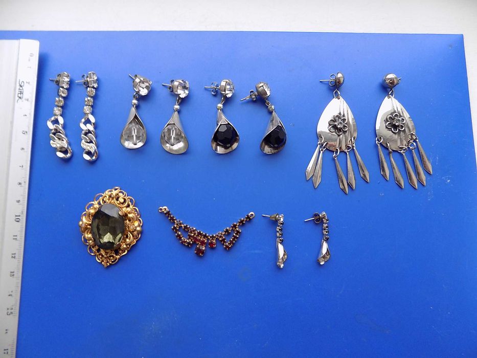 Бижутерия СССР Серьги Кулоны