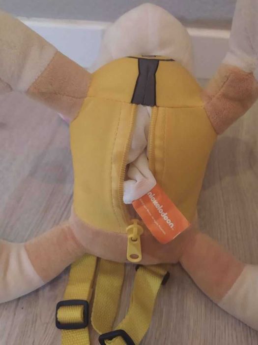 Peluche Rubble - Patrulha Pata mochila