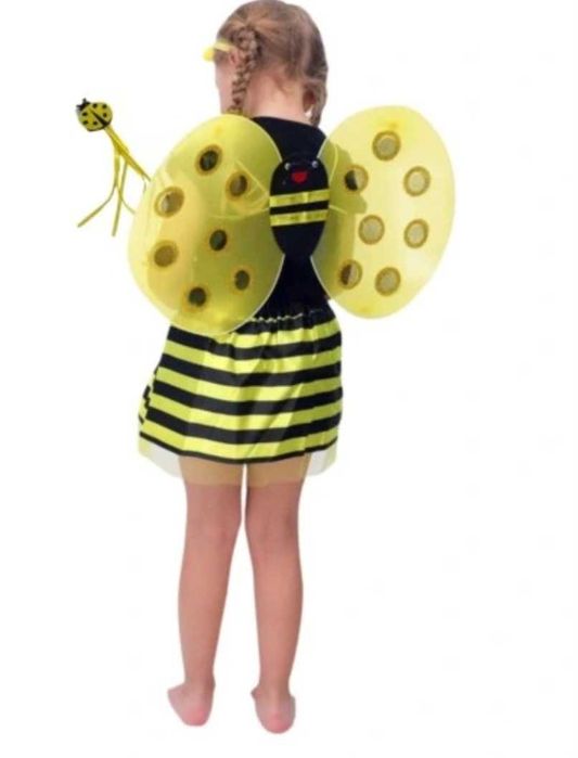 Strój karnawałowy PSZCZÓŁKA kostium przebranie halloween kostium