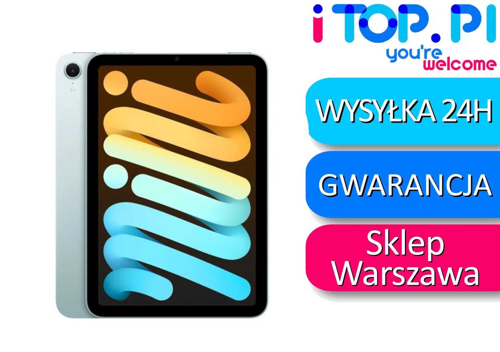 iPad Mini 7 Gen 128GB 8,3" WiFi + Cellular - BATERIA 100% - DWA CYKLE