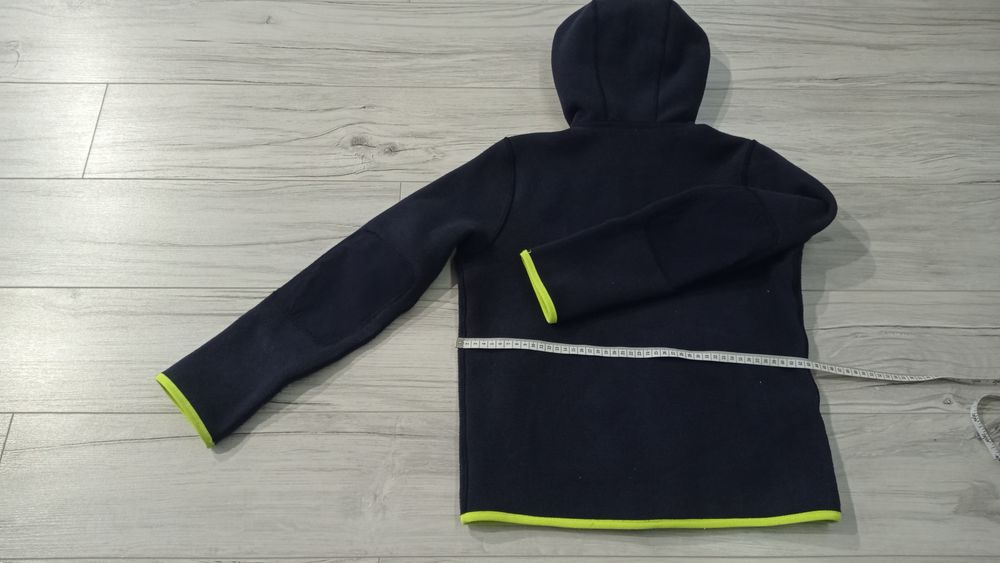 Dwustronna bluza polarowa, Decathlon, r. ok 140