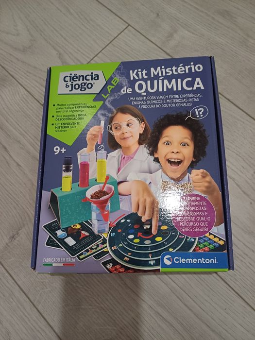 Ciência & Jogo Novo!  kit mistério Quimica