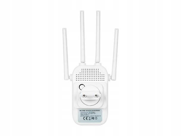 MOCNY Wzmacniacz sygnału Wi-Fi sieci router 5G 2.4 5GHZ repeater WPS