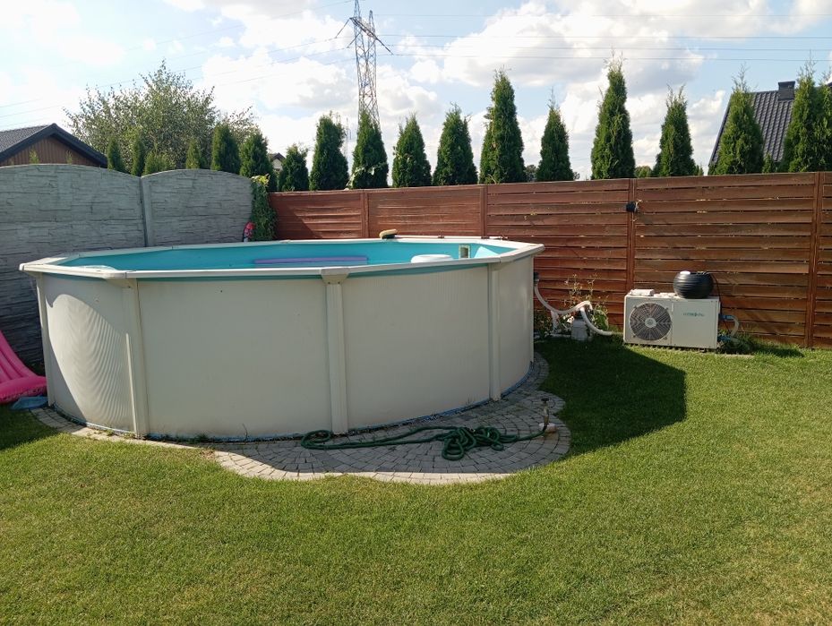 Basen kanadyjski z pompą ciepła