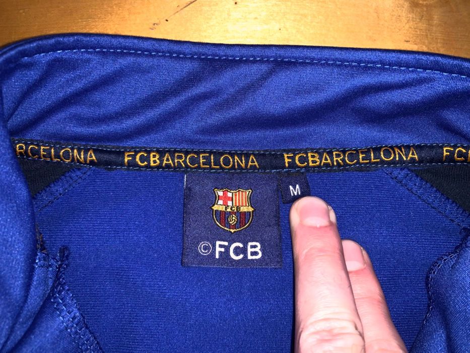 Классная мужская спортивная футбольная кофта FC Barcelona оригинал