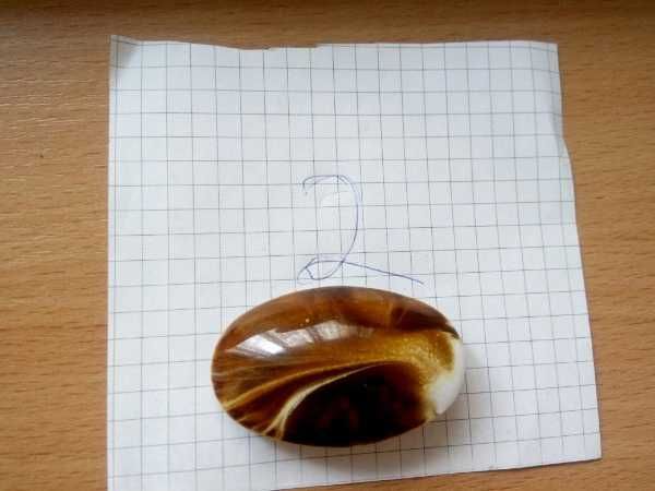 Брошь керамическая винтажная времен ссср.