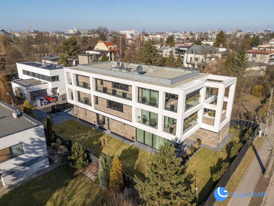 Penthouse 152 m2, taras 117 m2, 4-pok. Dębniki
