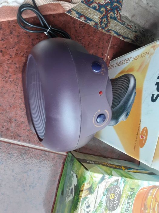 Termoventilador Aquecedor Philips e iogurteira Tróia