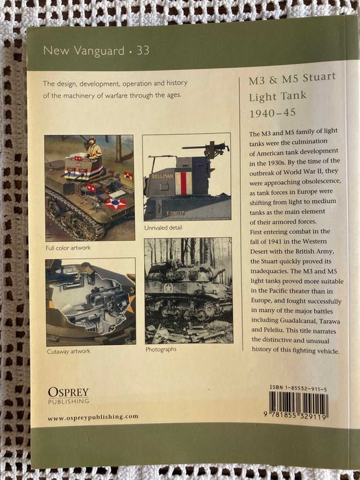 M3 & M5 Stuart Light Tank 1940-45