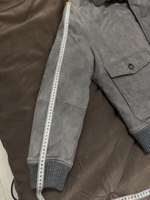 Мужская зимняя куртка дубленка Brunello Cucinelli (L)