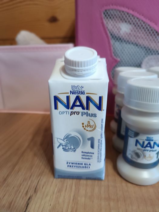 12 szt buteleczek 90ml nan opti pro plus 1 + gratis
