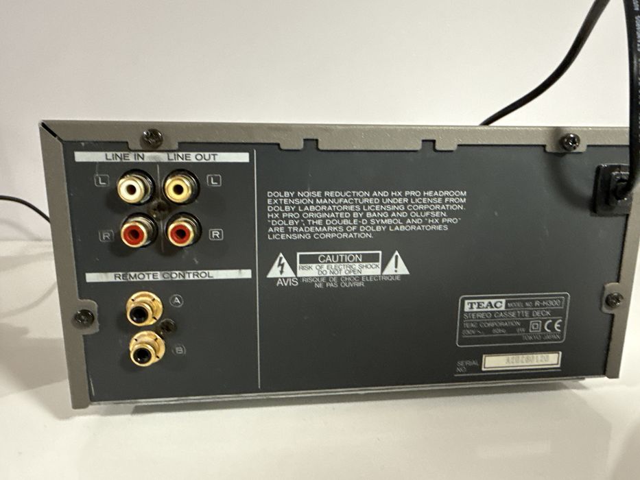 Teac Stereo Cassette Deck R-H300