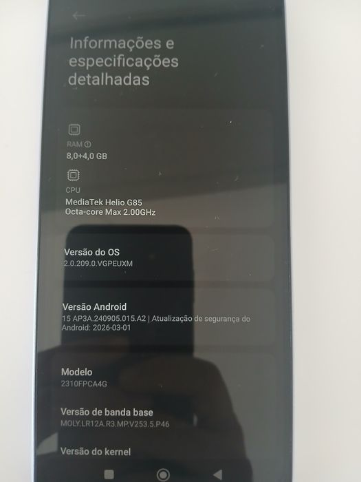 Telemóvel poco c65