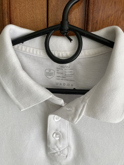 Футболка біла поло