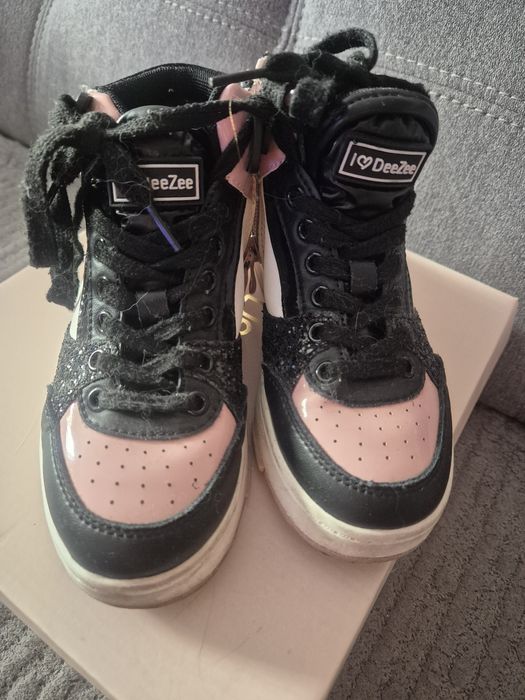 Buty za kostkę dziewczęce rozmiar 32