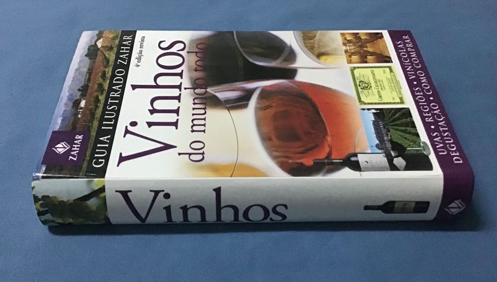 Livro Vinhos do Mundo 4 edição
