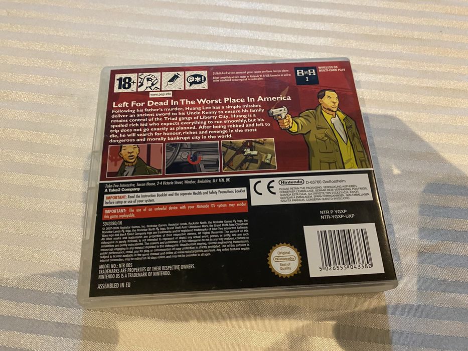 GTA Chinatown - Nintendo DS