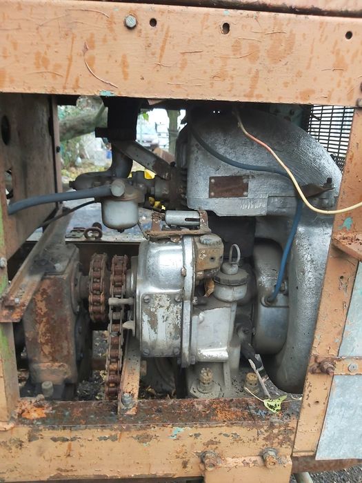 Трактор саморобний