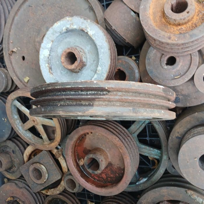 Koło pasowe 2x17 mm 370mm średnicy