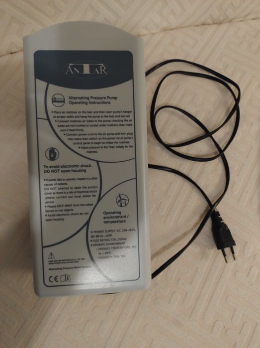 Pompa do materaca przeciwodleżynowego