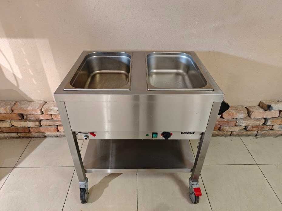 Bemar gastronomiczny Lozamet 2×GN 1/1 – stal nierdzewna