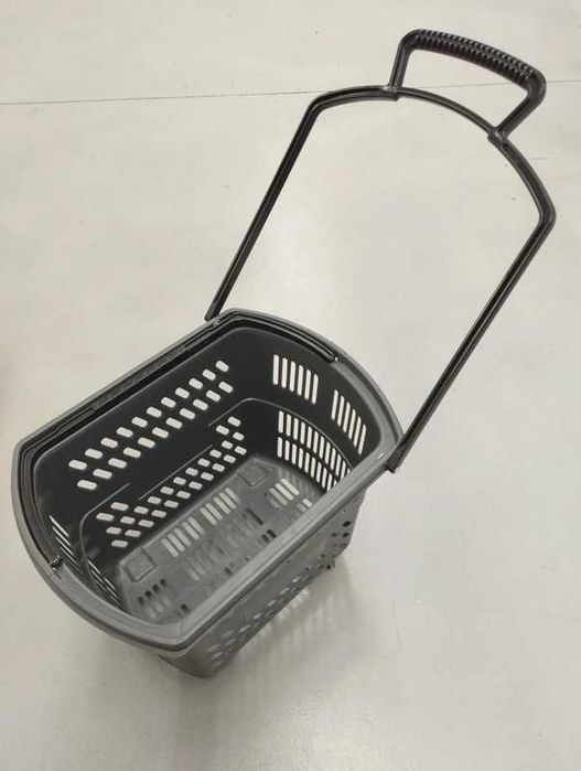 Cestos de compras  com 4 rodas - 55L