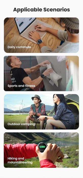 Смарт годинник Haylou Solar Neo часи 2ремішки