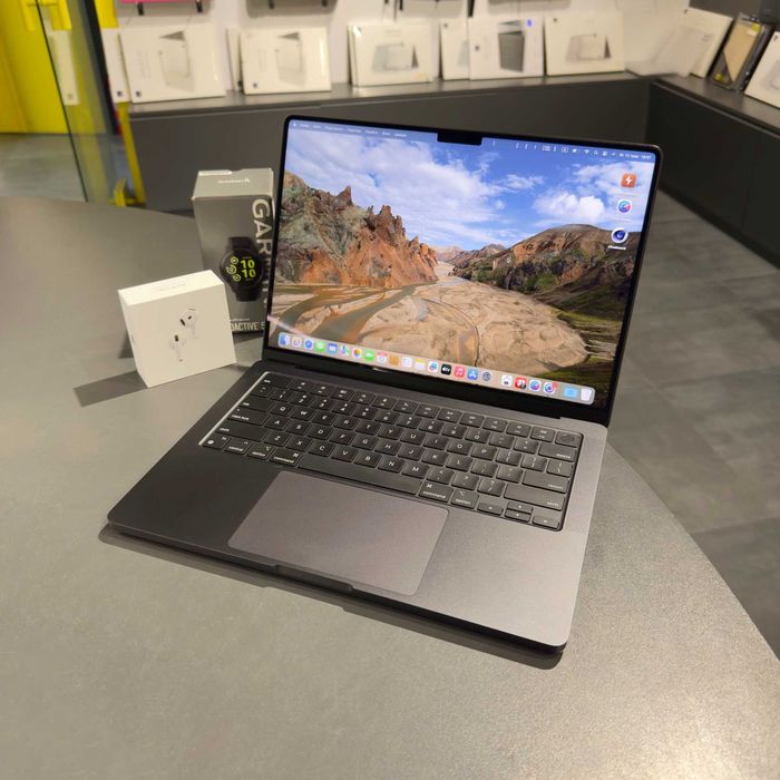 MacBook Pro 14" 2023 M3 Pro 18gb RAM 512gb SSD Space Black В НАЯВНОСТІ!