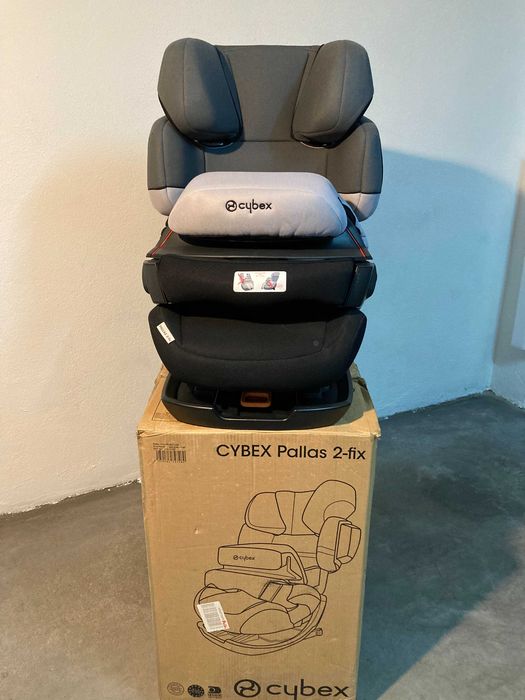 Cadeira auto Cybex Pallas 2-fix de  9-36kg 1/2/3 oferta capa cadeira