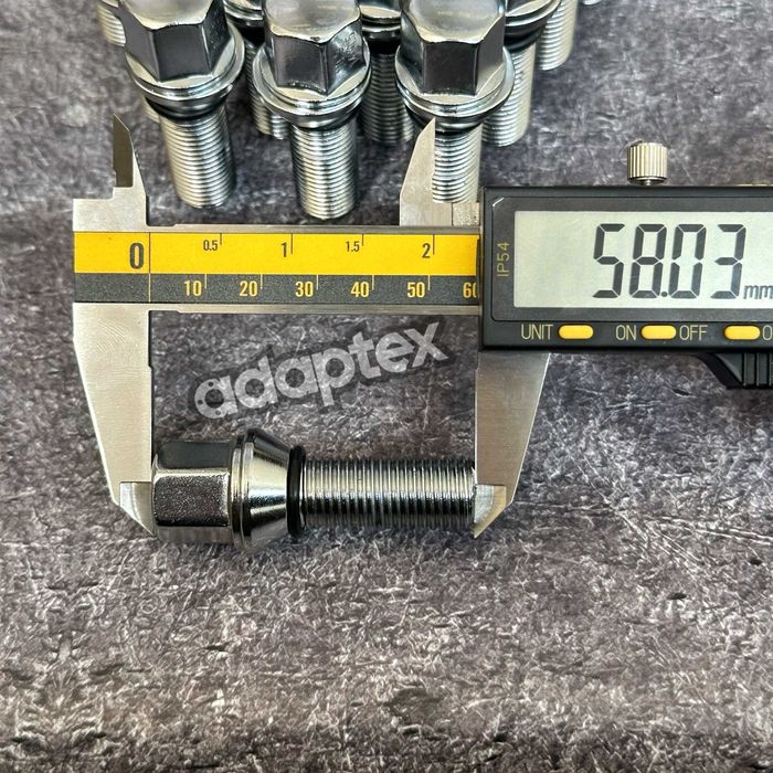 Болты эксцентрики для дисков БМВ на Виваро, Трафик М14x1.5 + Кольца