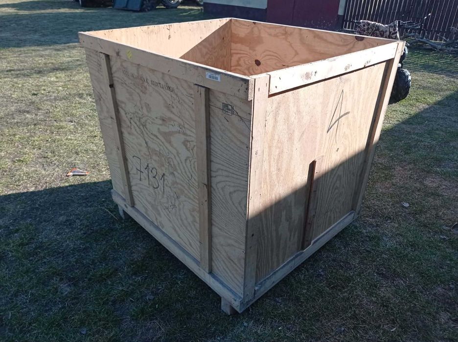 Skrzynia pudło na zboże lub pelet