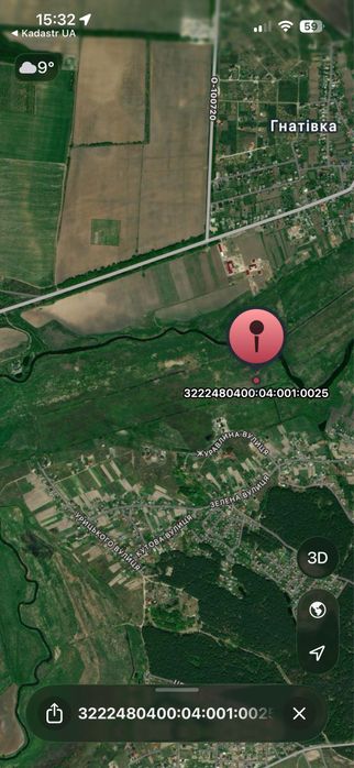 Продаж ділянки ОСГ в Білогородці! 23,76 соток! Без комісії!