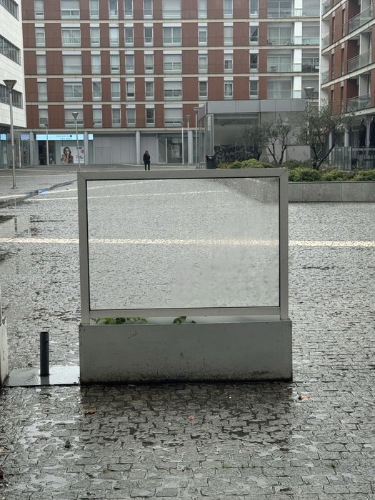 Separador esplanada canteiro